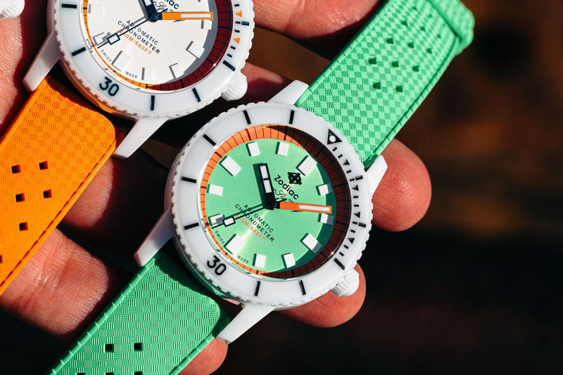 ZODIAC SUPER SEA WOLF CERAMIC COMPRESSION DIVER AUTOMATICO NUOVO