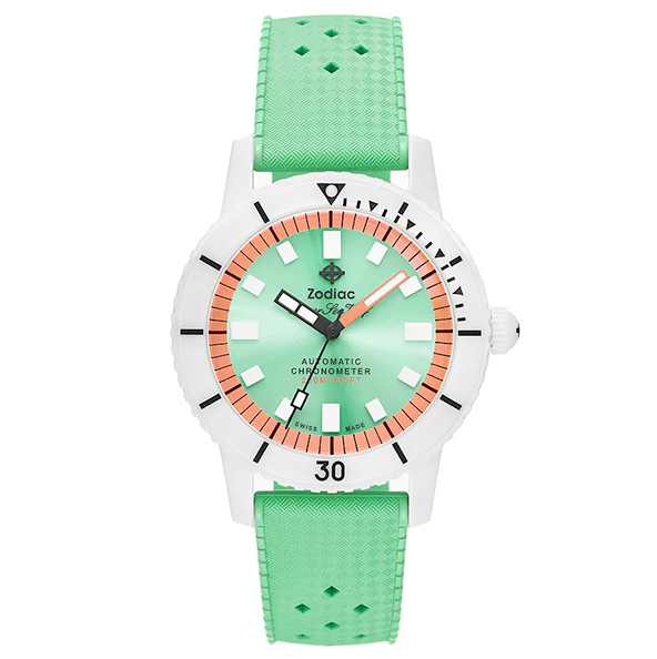 ZODIAC SUPER SEA WOLF CERAMIC COMPRESSION DIVER AUTOMATICO NUOVO